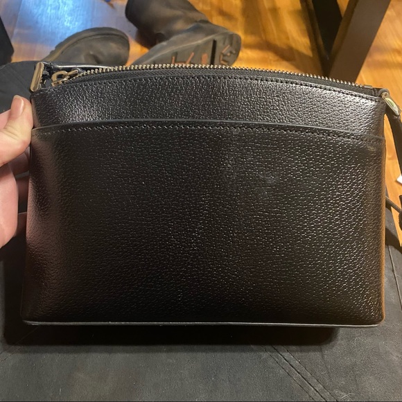 Kate spade black leather crossbody purse - Picture 5 of 9